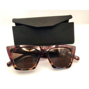 Prive' Revaux Benzo The Victoria Mini Choc/Tortise Cat Eye Polarized Sunglasses
